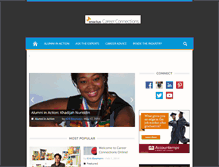 Tablet Screenshot of enactuscareerconnections.com